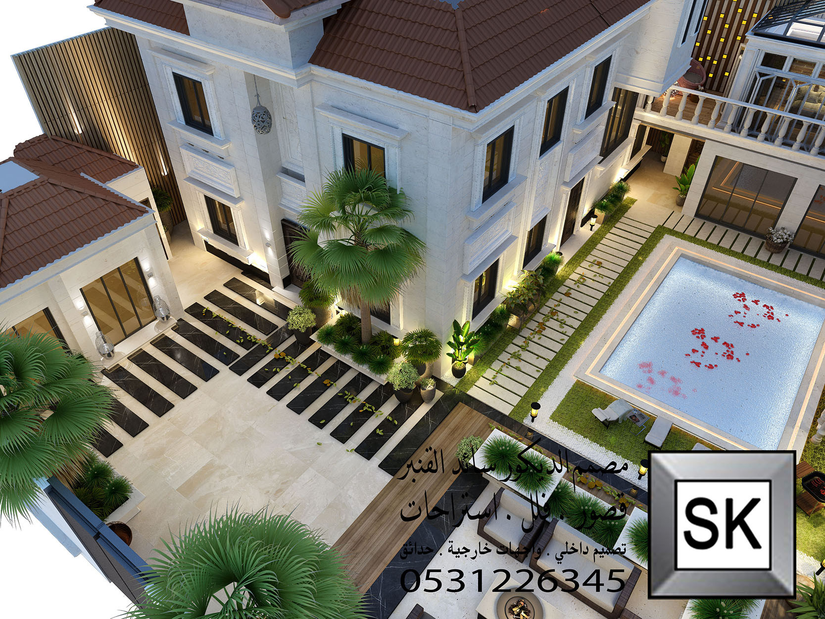 مصمم حدائق محترف في السعودية