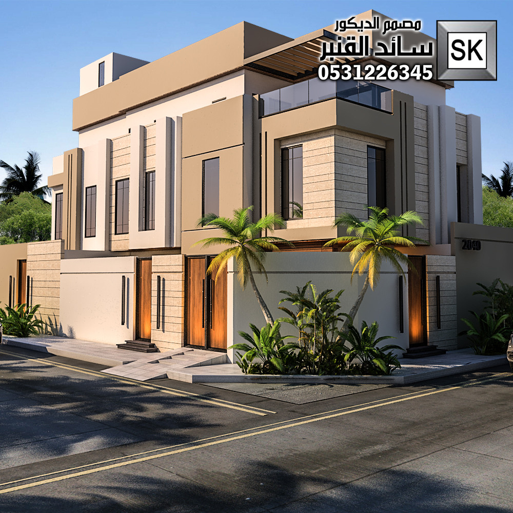 مصمم واجهات خارجية محترف في الرياض