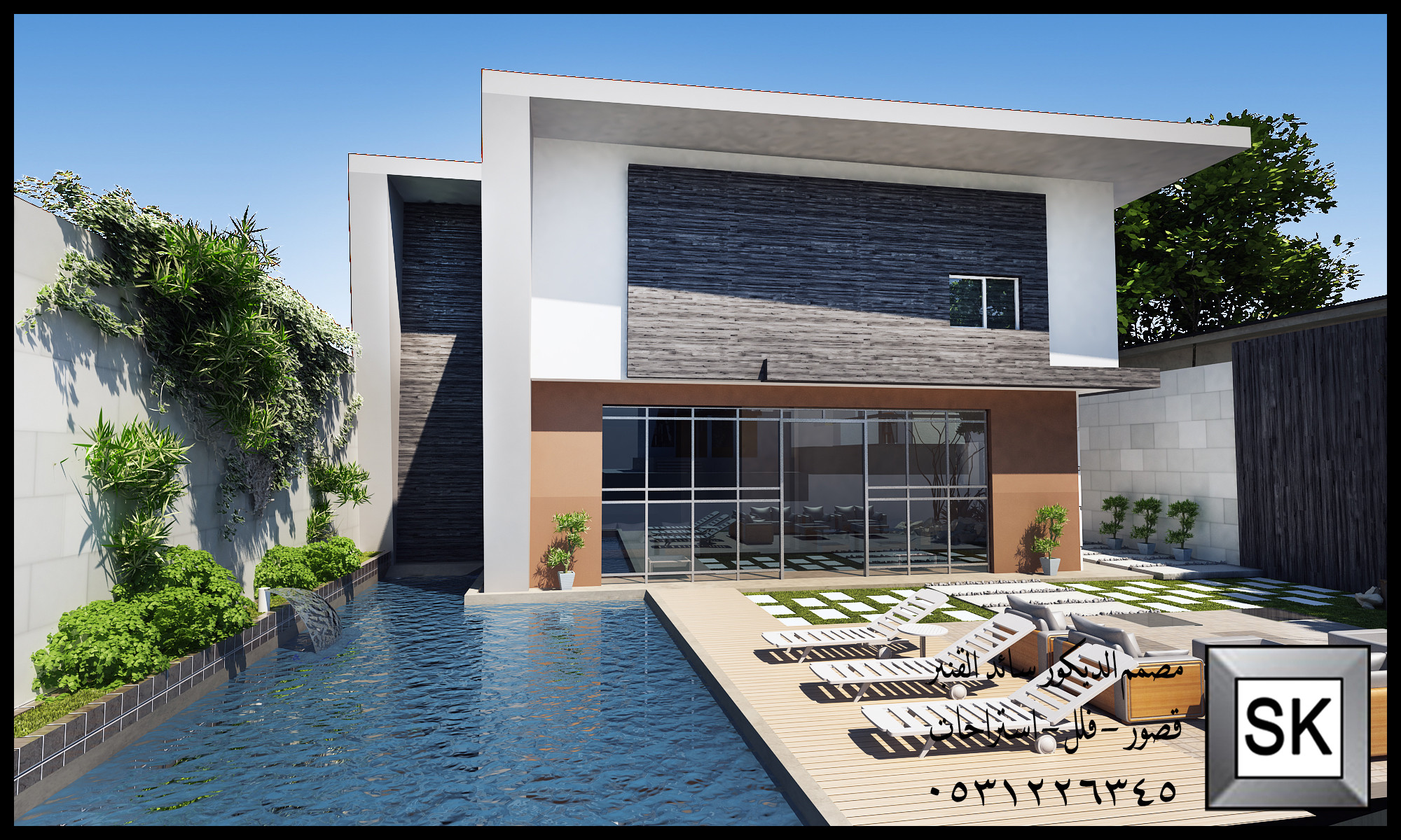 تصميم و تشطيب واجهات خارجية في الدمام