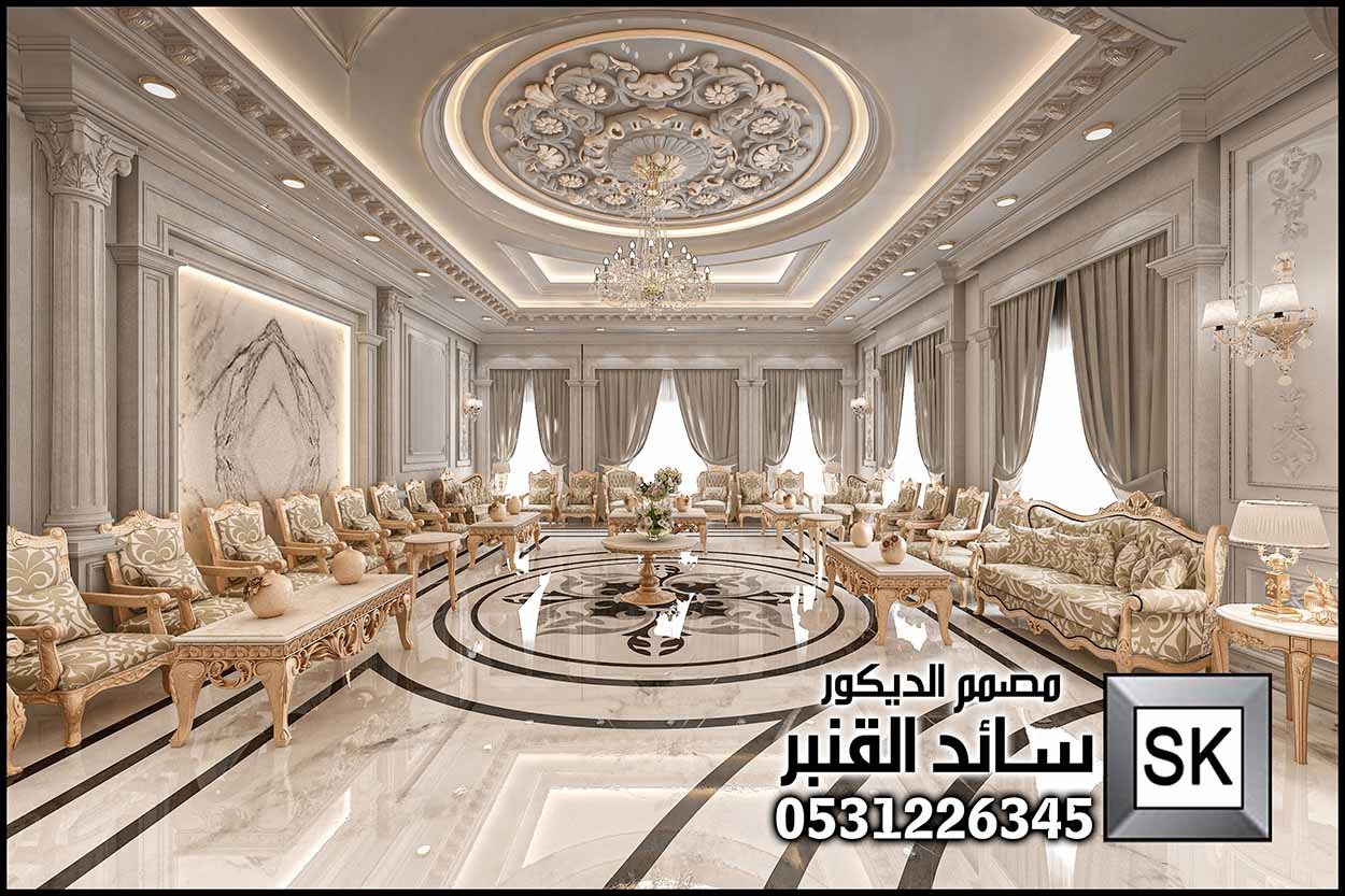 تصميم داخلي فاخر في الرياض