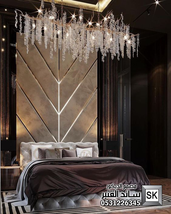 تصميم ديكور غرف نوم رئيسية في السعودية