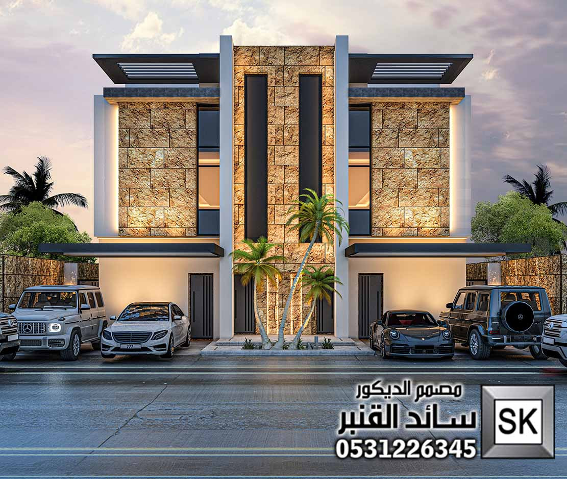 تاون هاوس فاخر من أعمال المصمم سائد القنبر