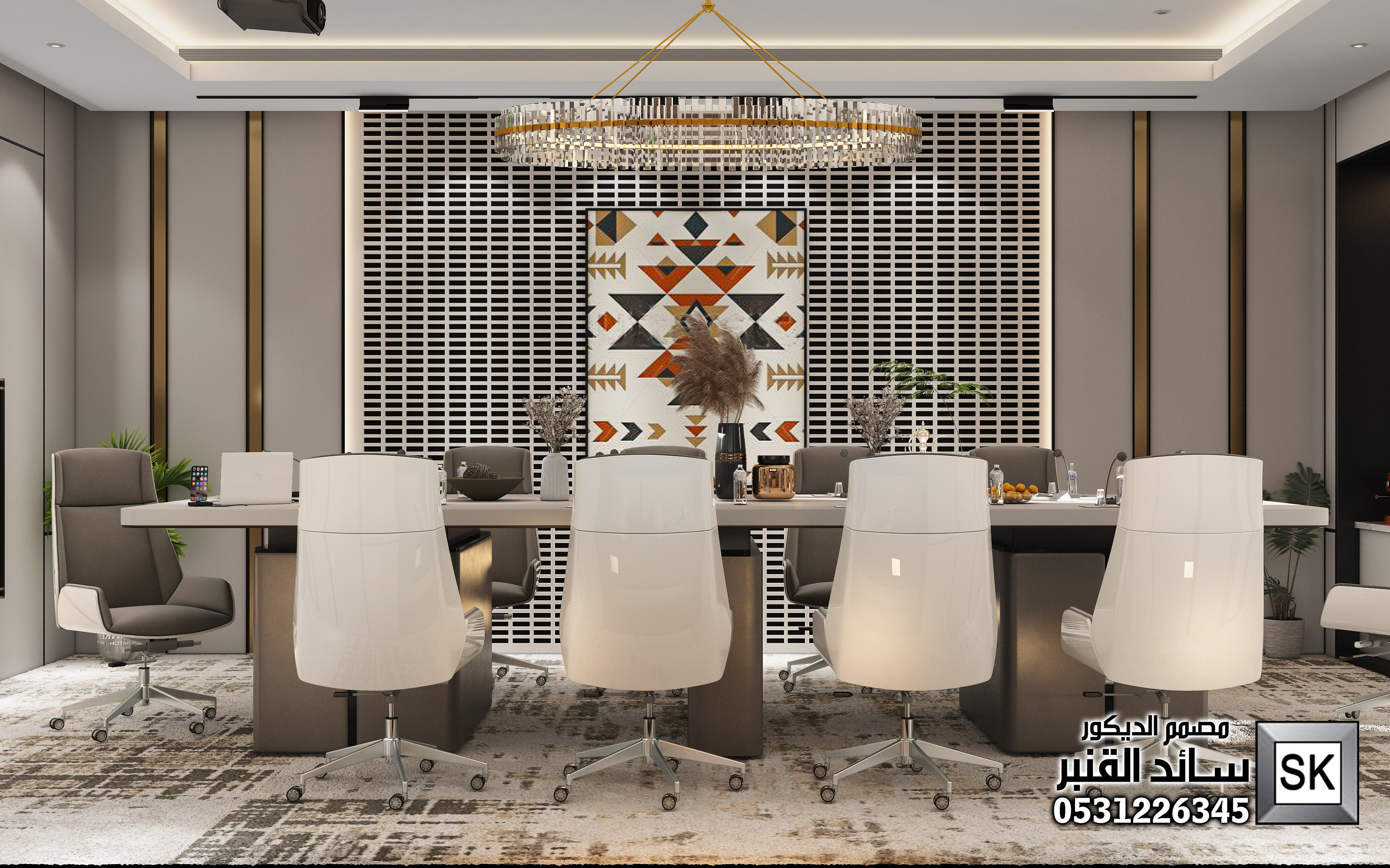 تصميم مكاتب فندقية فخمة في المدينة المنورة