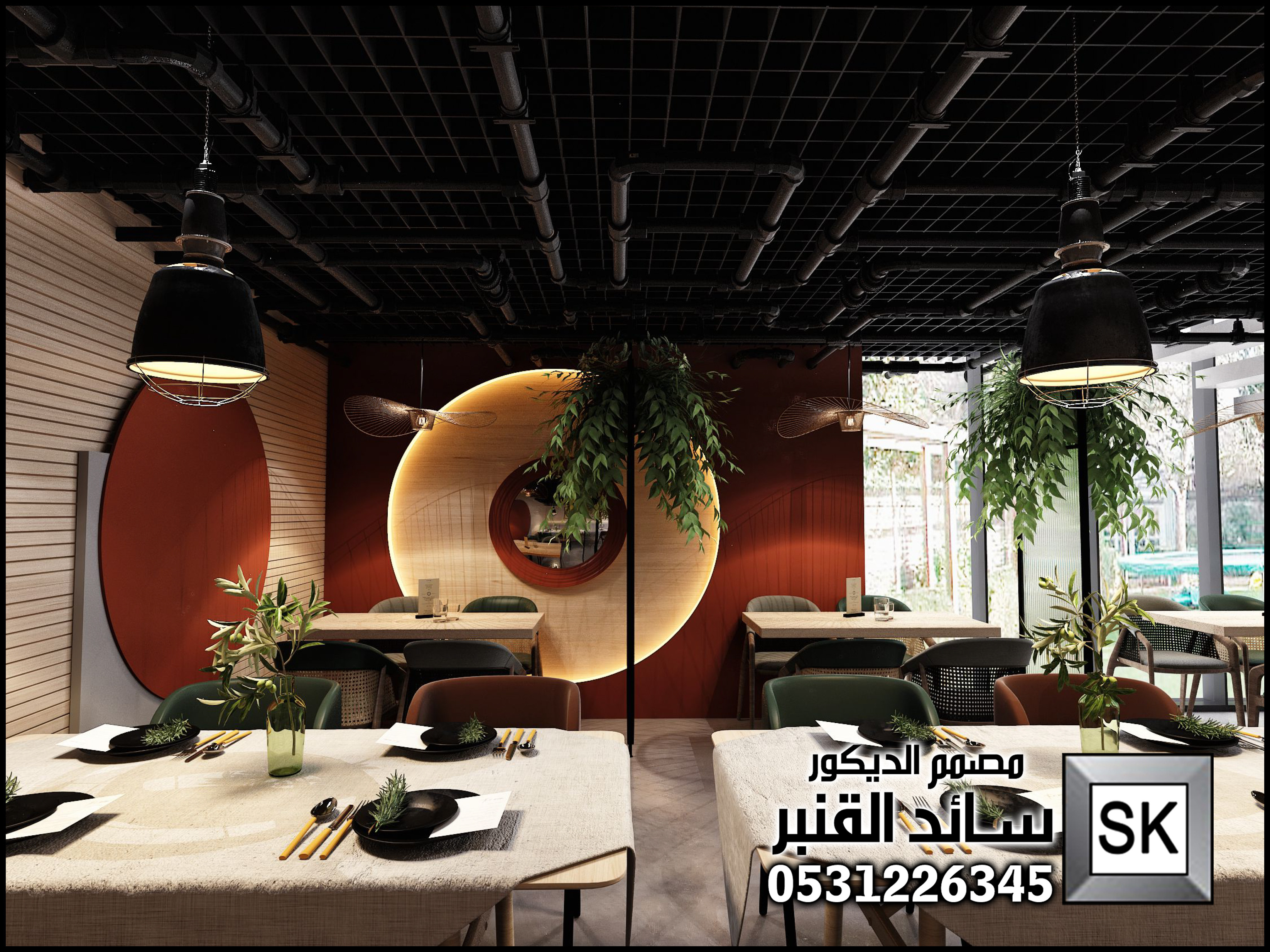 تصميم و تشطيب كوفي شوب و محلات شاهي في الرياض