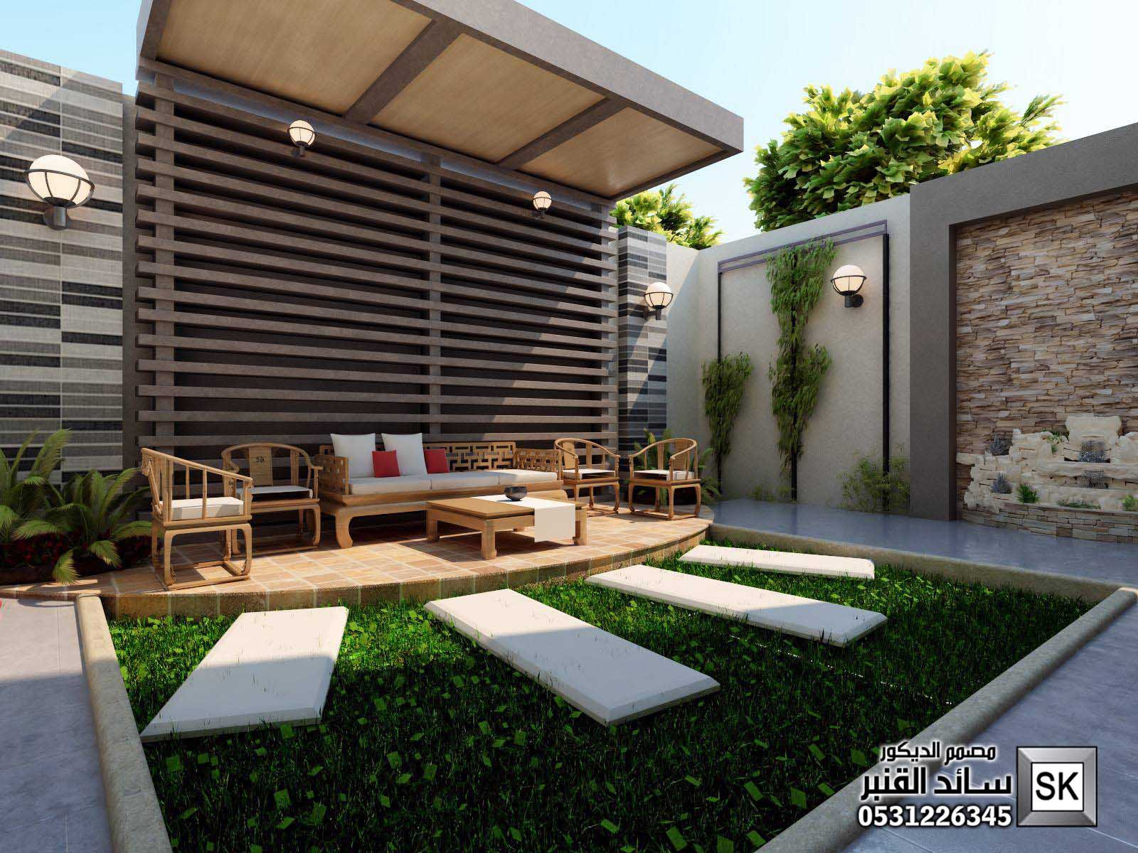 مصمم حدائق محترف في الباحة