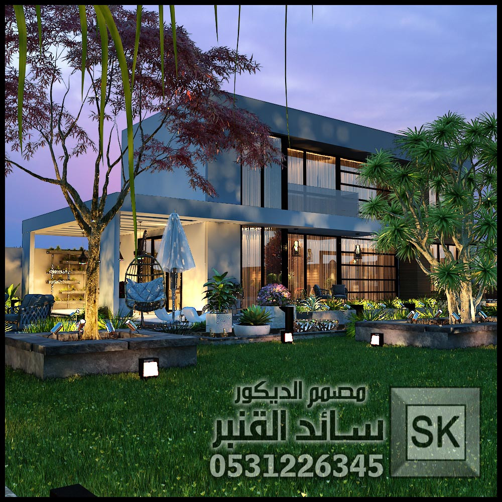 مصمم لاندسكيب مزارع و شاليهات في جدة