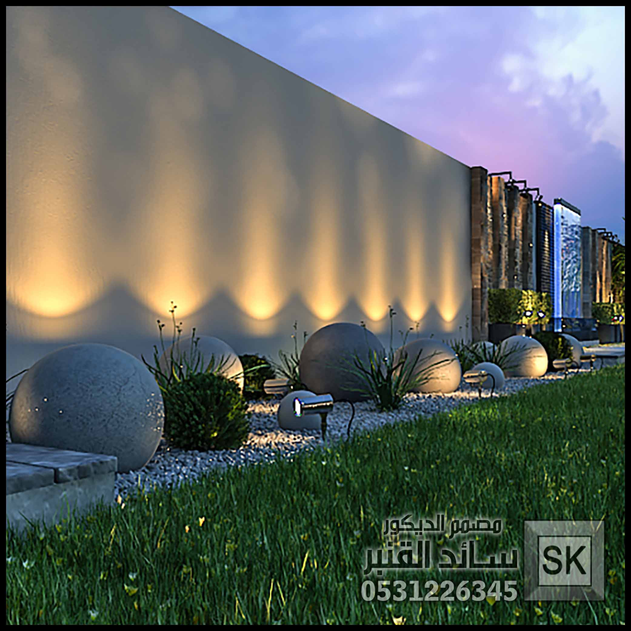 مصمم لاندسكيب مزارع و شاليهات في جدة