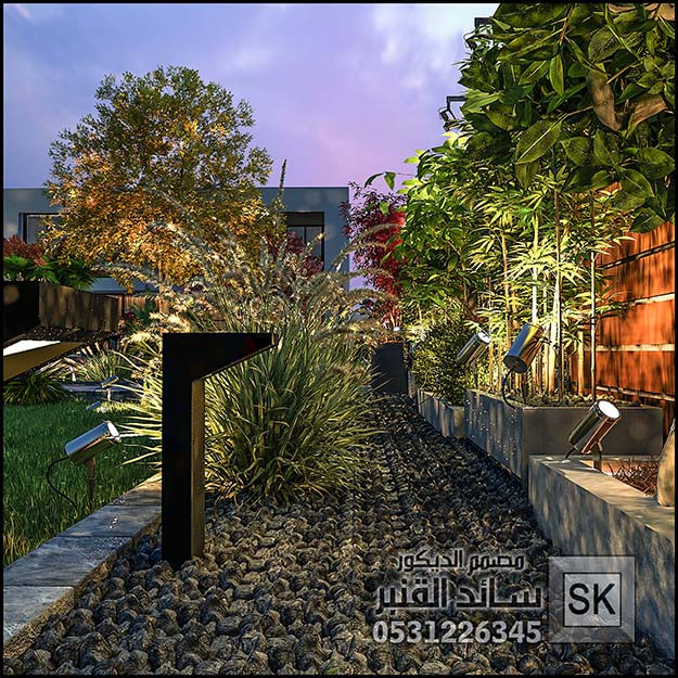 مصمم لاندسكيب مزارع و شاليهات في جدة