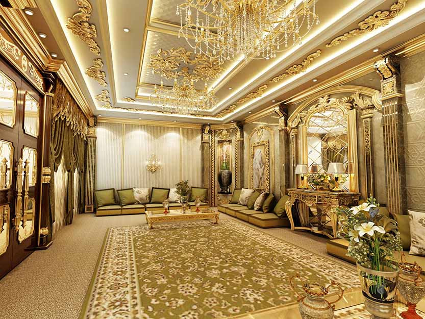 مصمم الديكور سائد القنبر