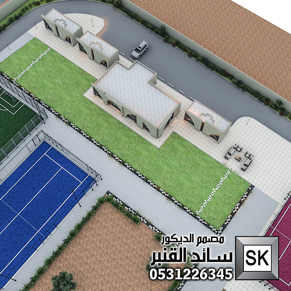 مصمم لاندسكيب مزارع محترف في الرياض