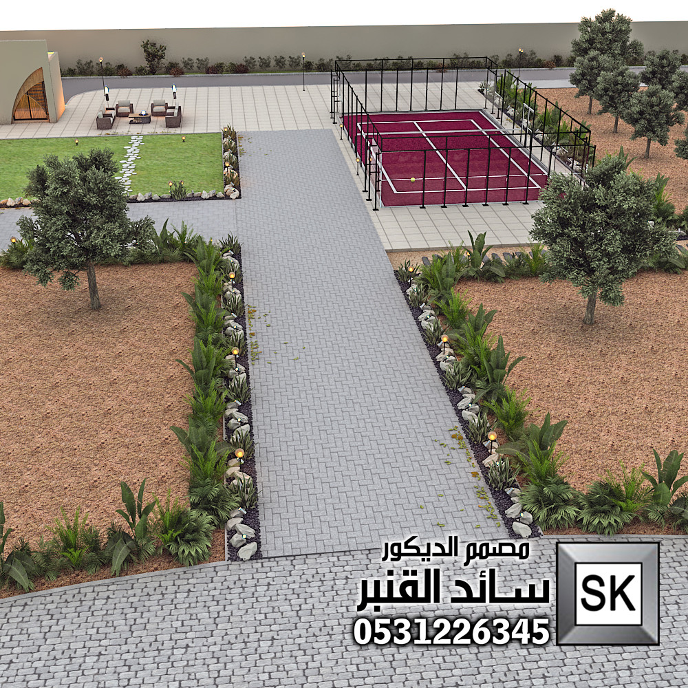 مصمم لاندسكيب مزارع محترف في الرياض