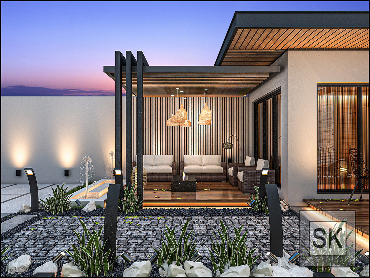 تصميم شاليهات فخمة في القصيم