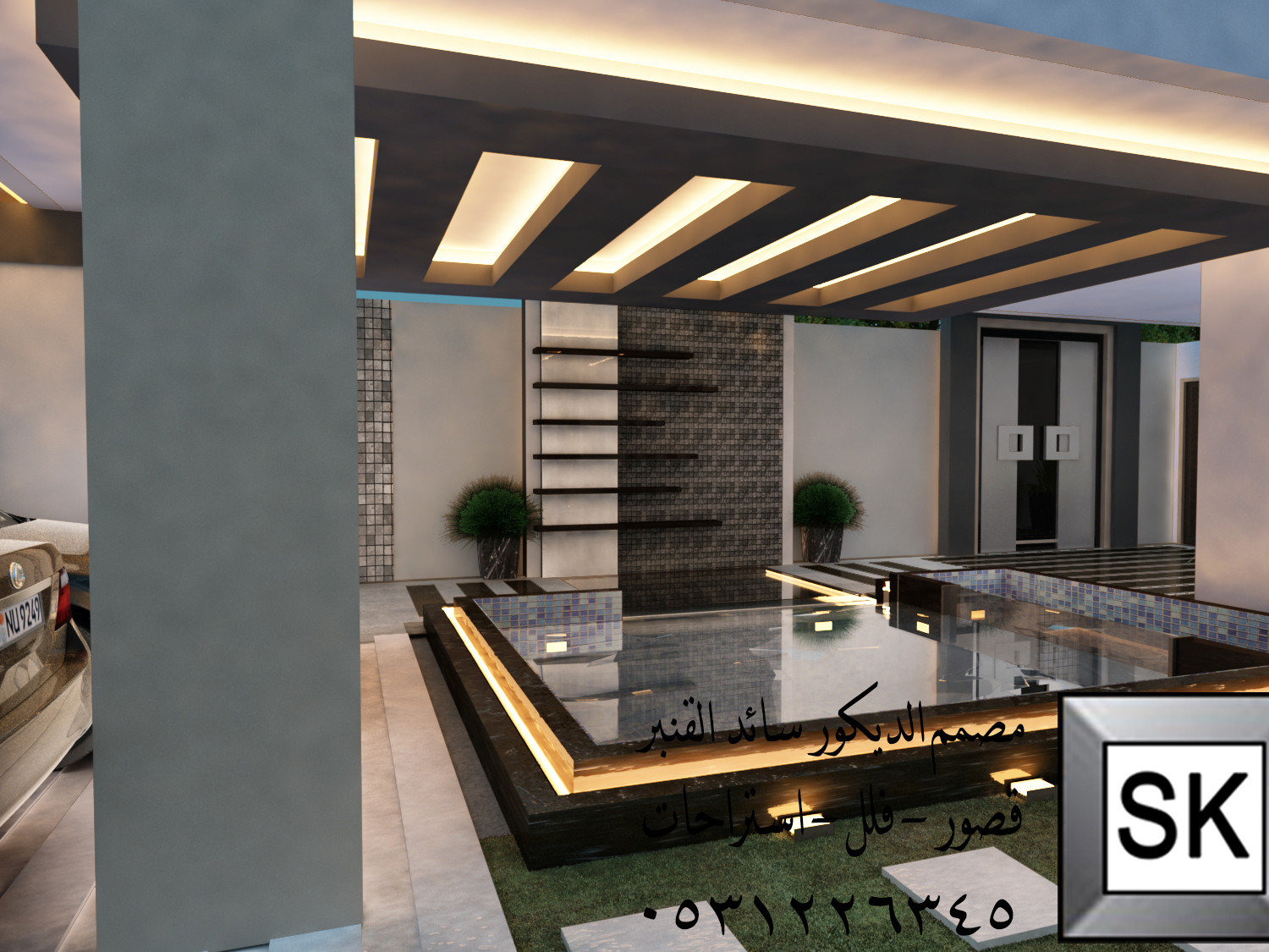 مصمم واجهة خارجية محترف في جدة