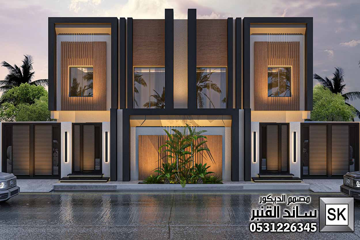 تاون هاوس و دوبلكس فاخر في الدمام من أعمال مصمم الديكور سائد القنبر