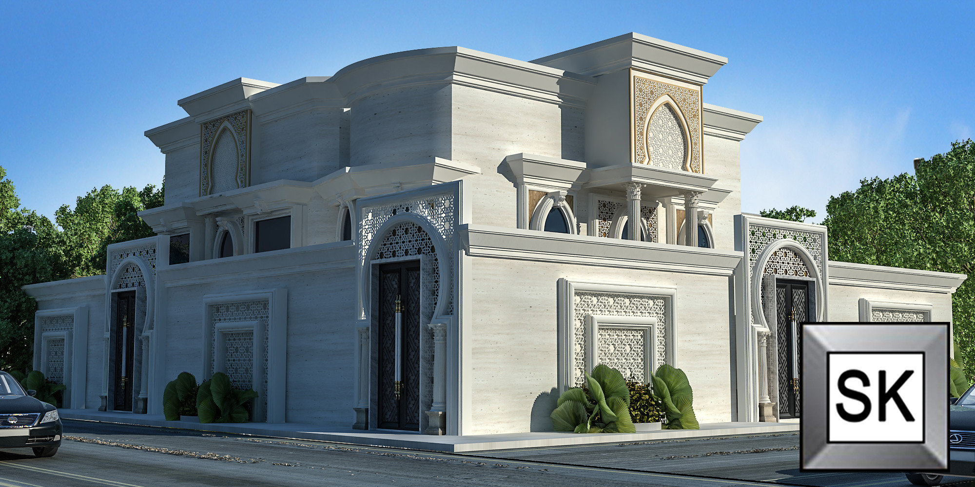 واجهات إسلامية فخمة في جدة من أعمال مصمم الديكور سائد القنبر