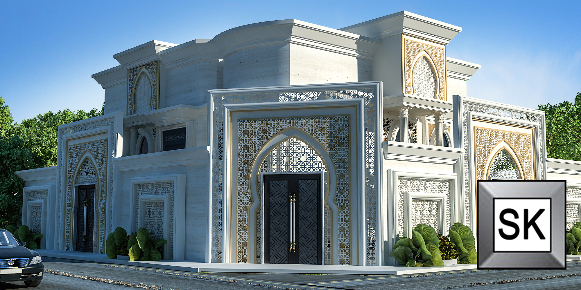 واجهات إسلامية فخمة في جدة من أعمال مصمم الديكور سائد القنبر