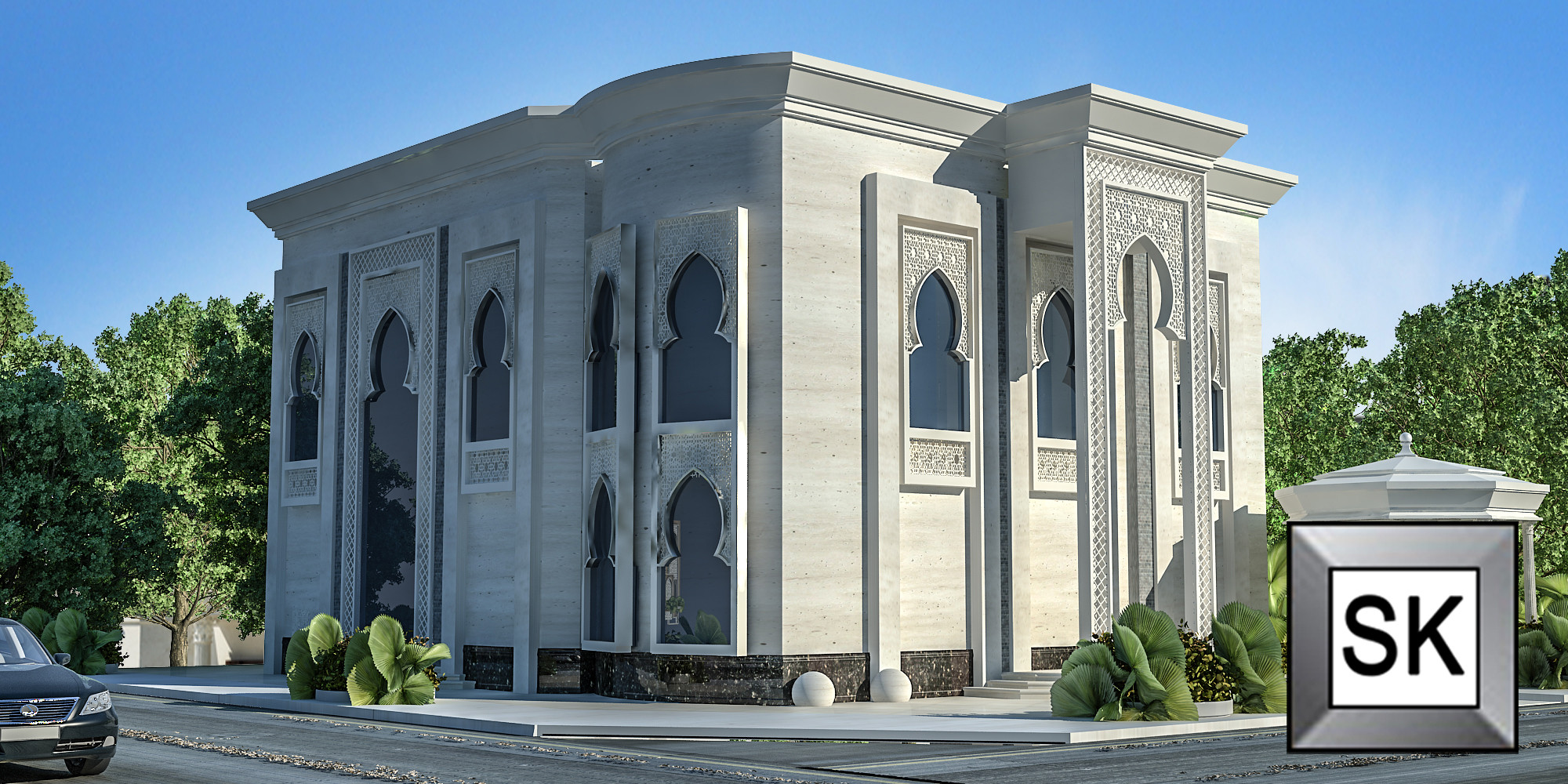 واجهات إسلامية فخمة في جدة من أعمال مصمم الديكور سائد القنبر