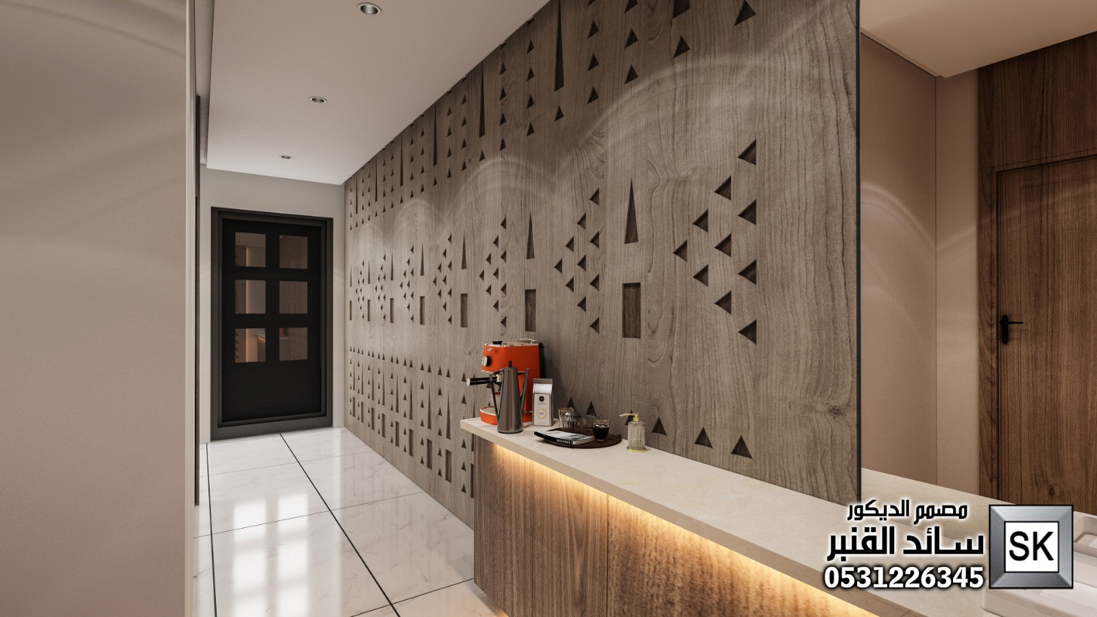 طراز نحدي فاخر في الرياض من أعمال مصمم الديكور سائد القنبر