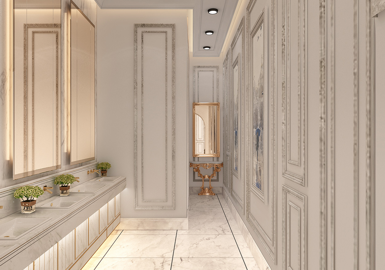 مجلس رجال فاخر في الدمام من أعمال مصمم الديكور سائد القنبر