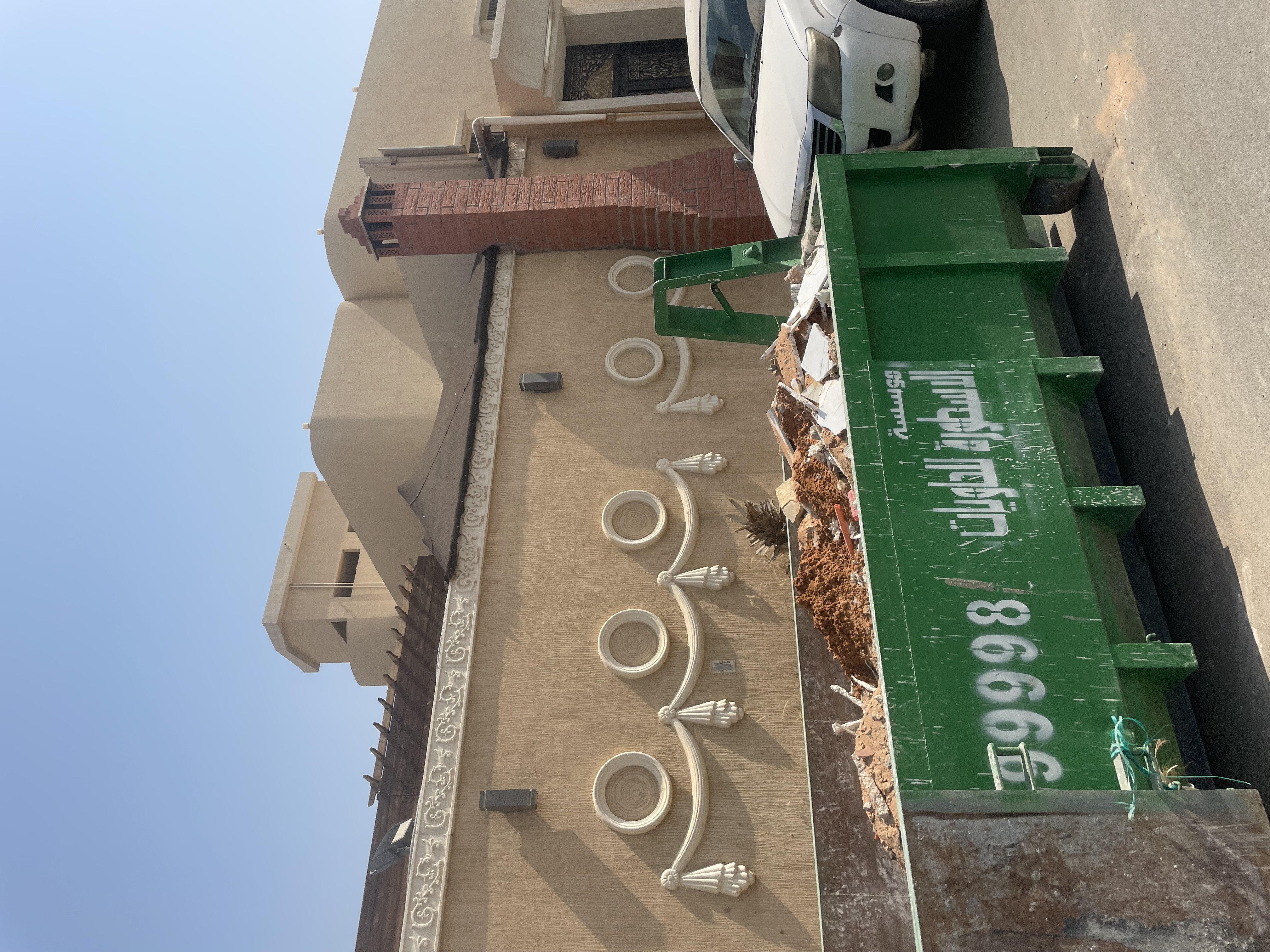 ترميم واحهة و حديقة فيلا في الرياض شامل إشراف هندسي و تصميم مجاني 0531226345