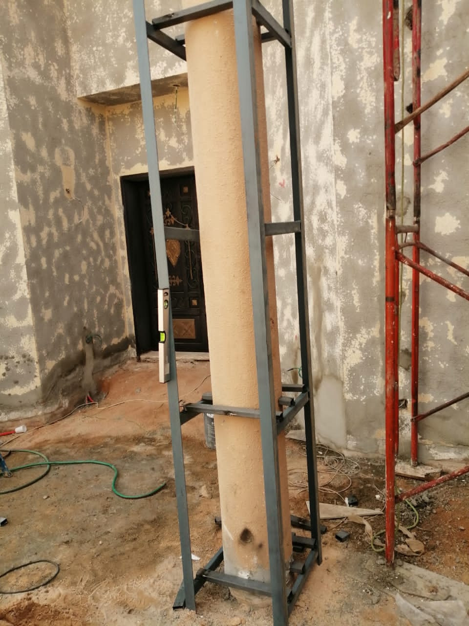 تشطيب و ترميم واجهة و حديقة فيلا فخمة في الرياض 0531226345