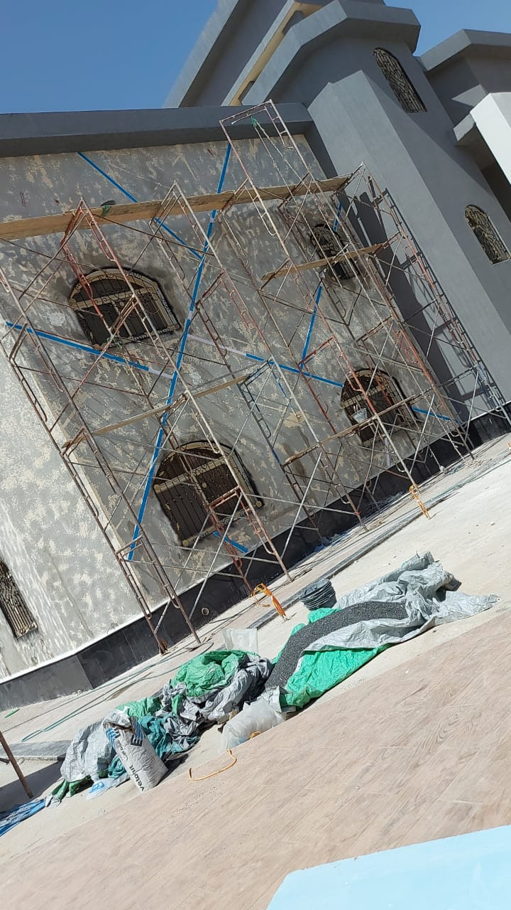 تشطيب و ترميم واجهة و حديقة فيلا فخمة في الرياض 0531226345