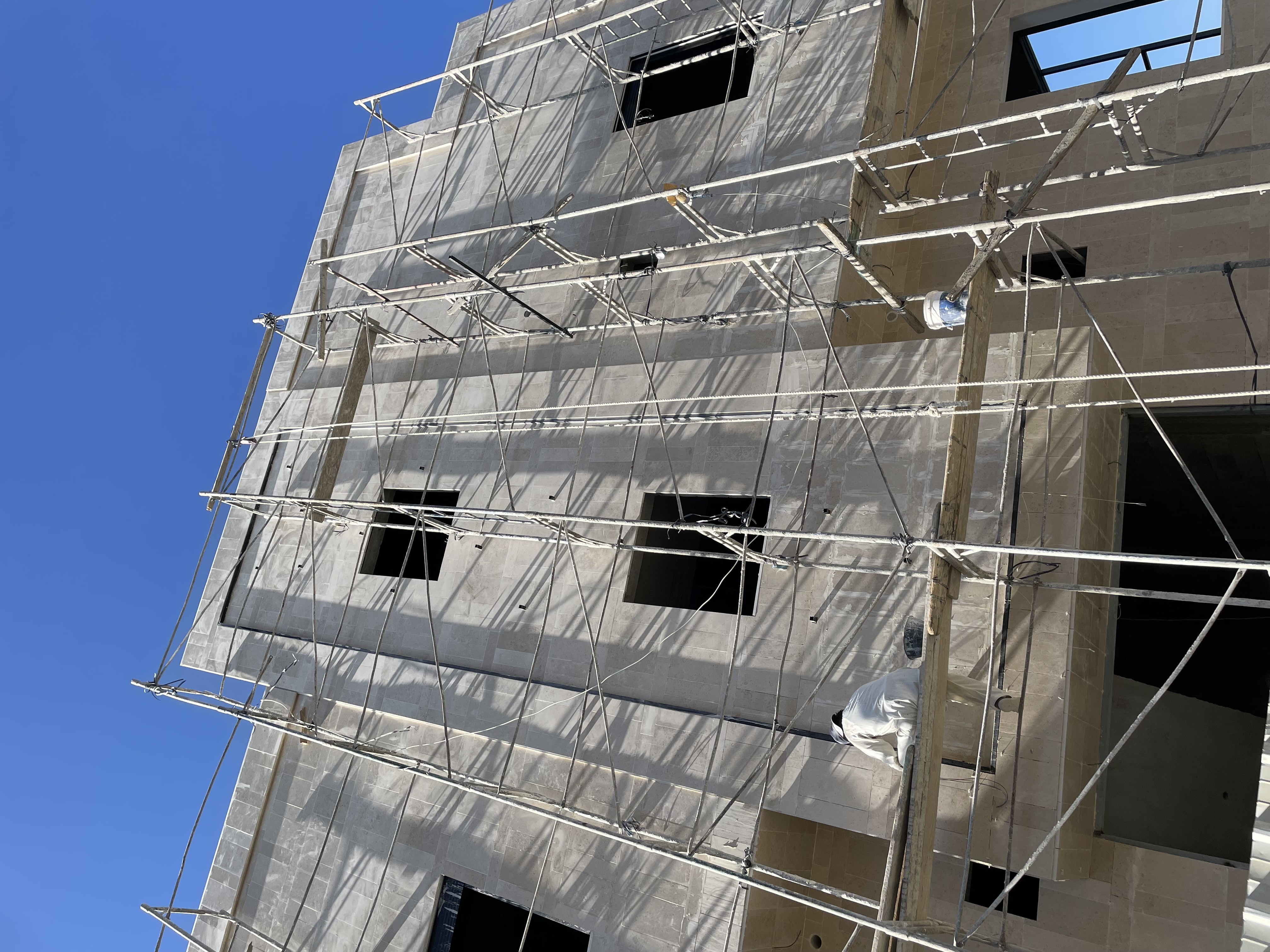 تشطيب واجهة حجر ضرما و حجر مساح في الرياض شامل إشراف و تصميم و ضريبة 0531226345