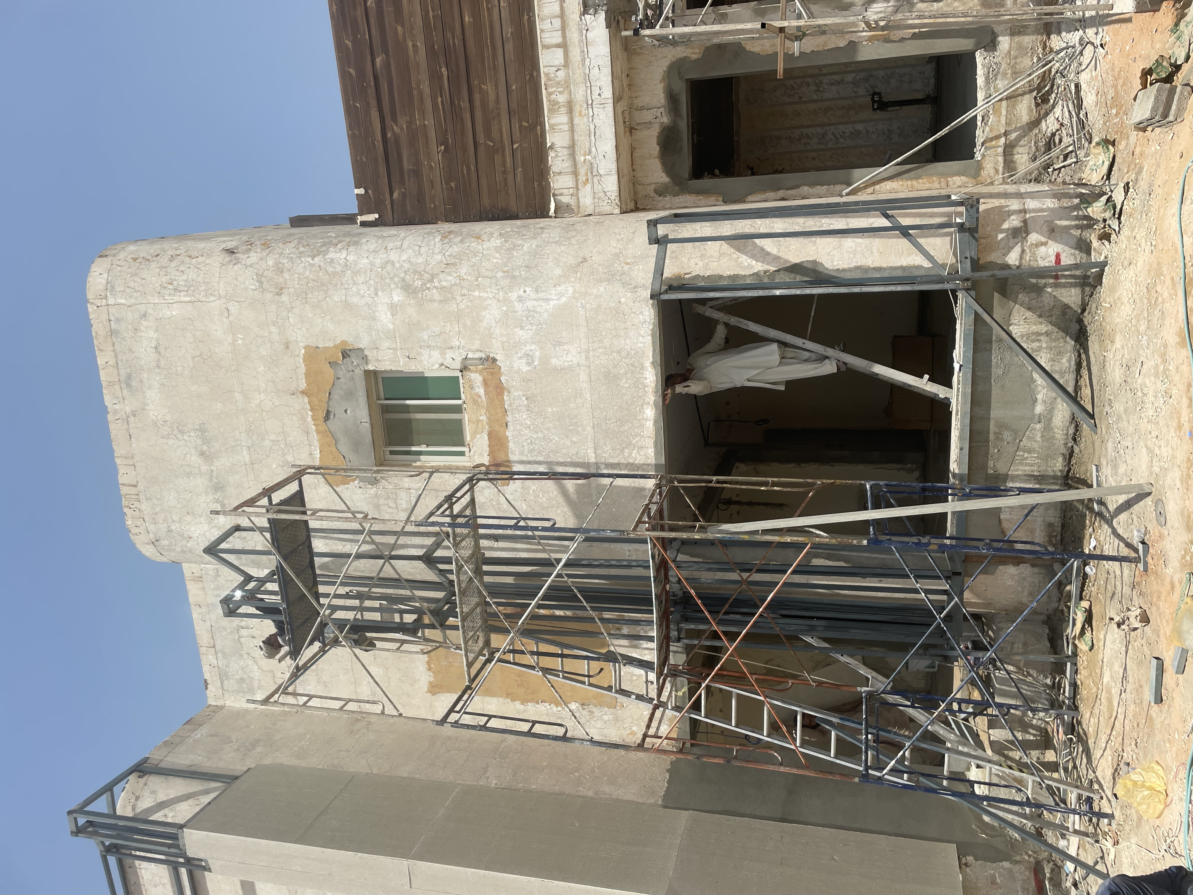 ترميم واجهات فلل تكسيات رخام ترفنتينو و بروفايل عسيب و إسمنت بورد في الرياض 0531226345