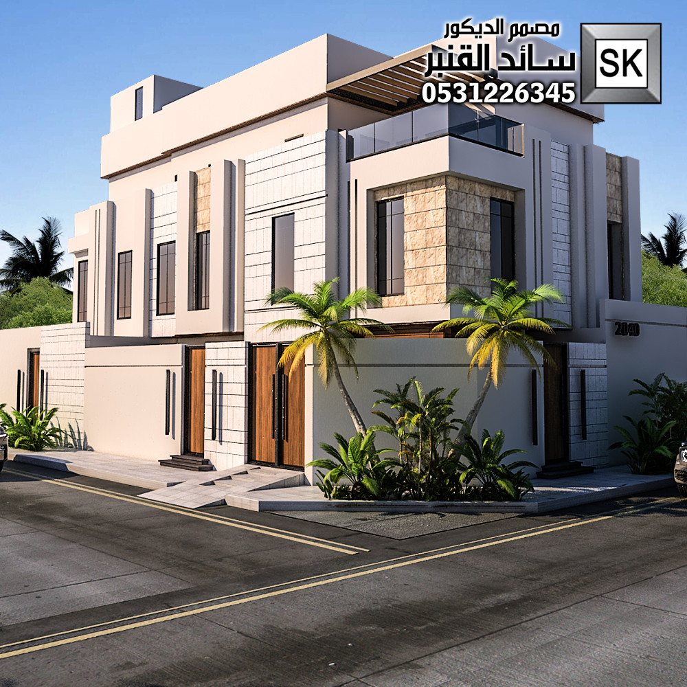 نشطيب واجهة فيلا حجر وجه الجبل و حجر الرياض و رخام ترفنتينو في الرياض 0531226345