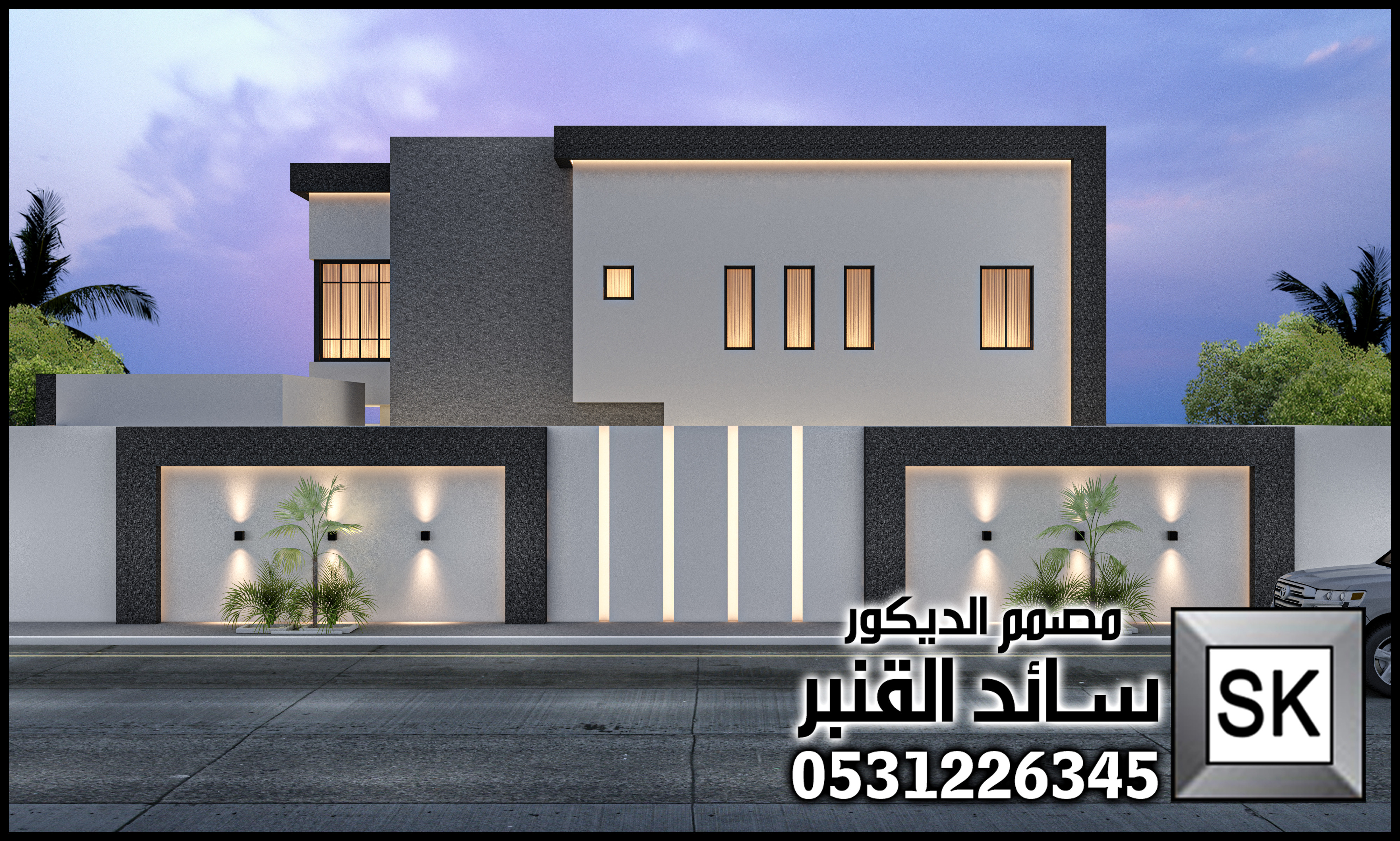 تشطيب واجهات فلل و قصور في الرياض 0531226345