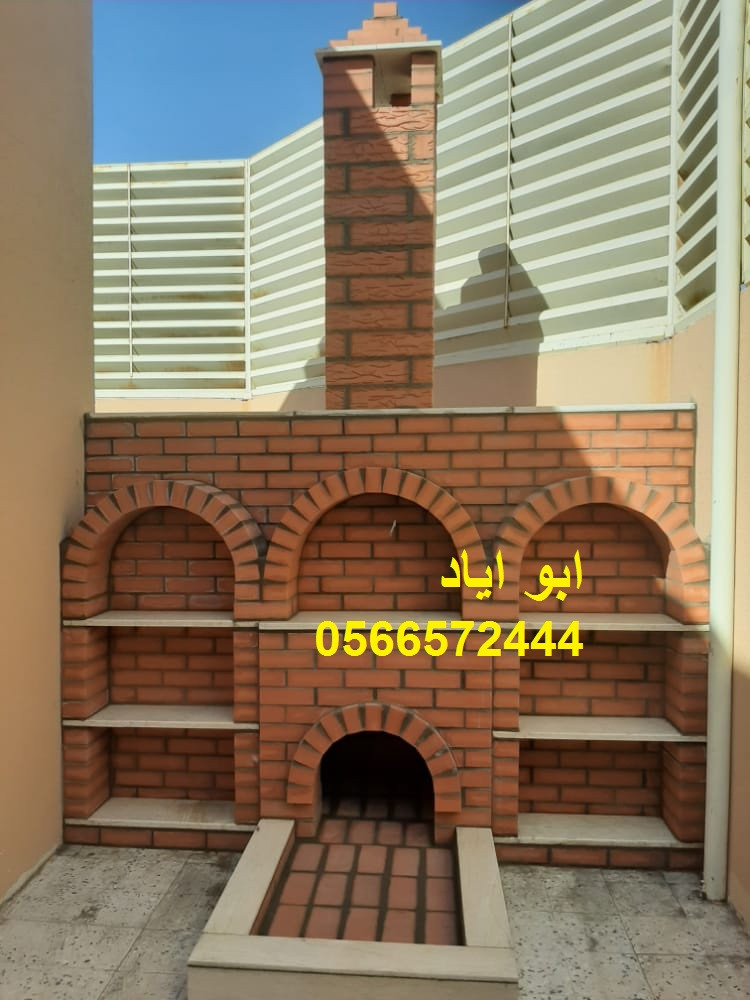 مشبات طوب بتصاميم فخمة تناسب المجالس والفلل، تنفيذ مشبات طوب بشكل احترافي