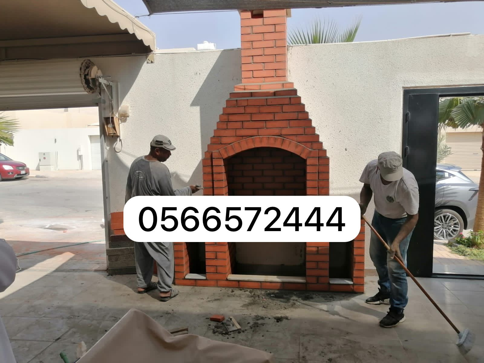 مشبات طوب بشكل حديث يناسب المجالس الكبيرة والفلل. تنفيذ ديكورات مشبات