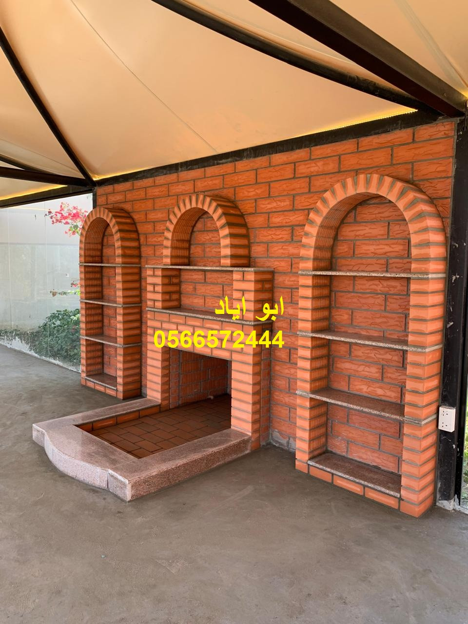 مشبات طوب فخمة بتصاميم مودرن تضيف جمال للمكان وتنشر الدفء في البيت تنفيذ مشبات طوب بخبرة عالية وجودة