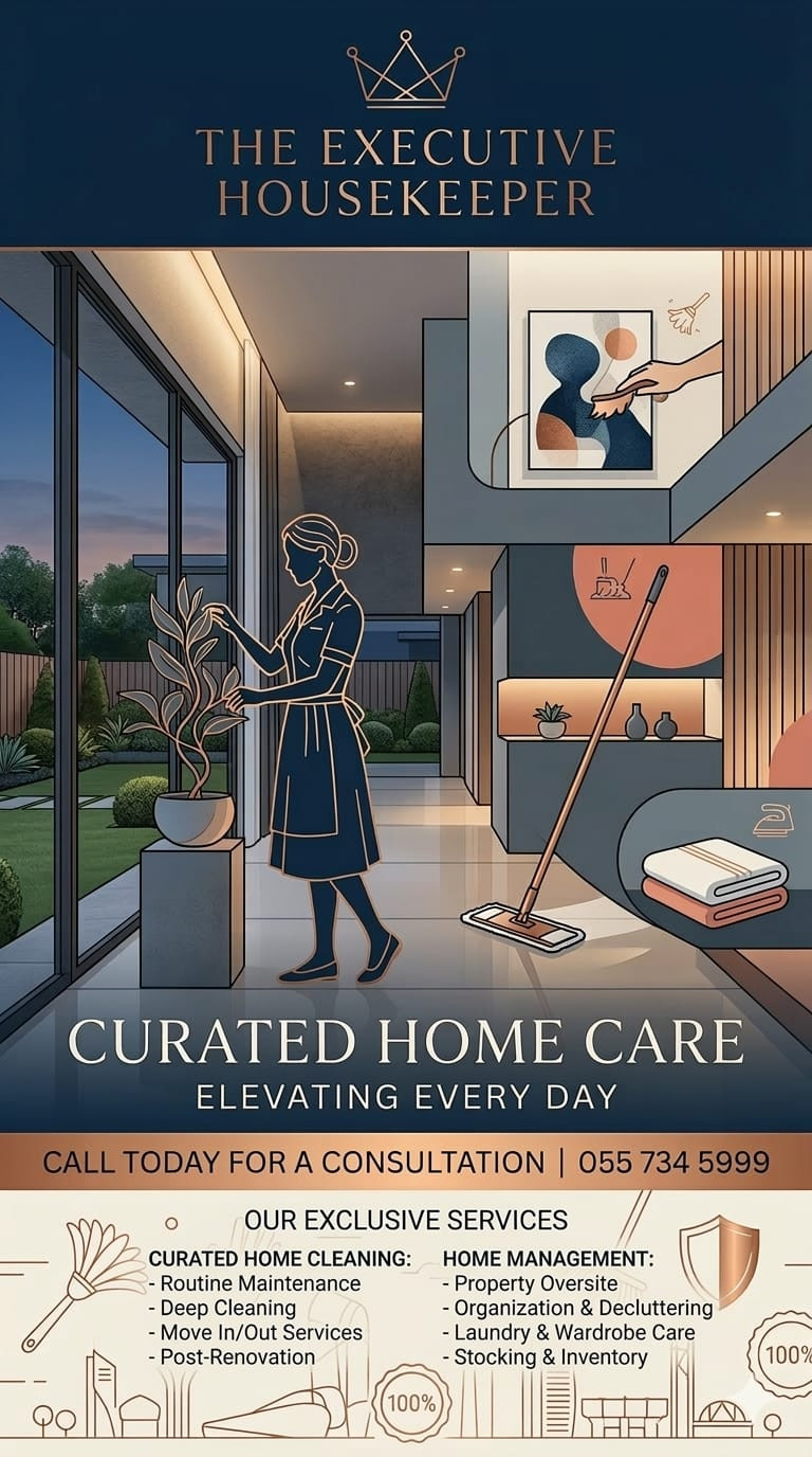 The Executive Housekeeper - Your Premium Home Cleaning partner