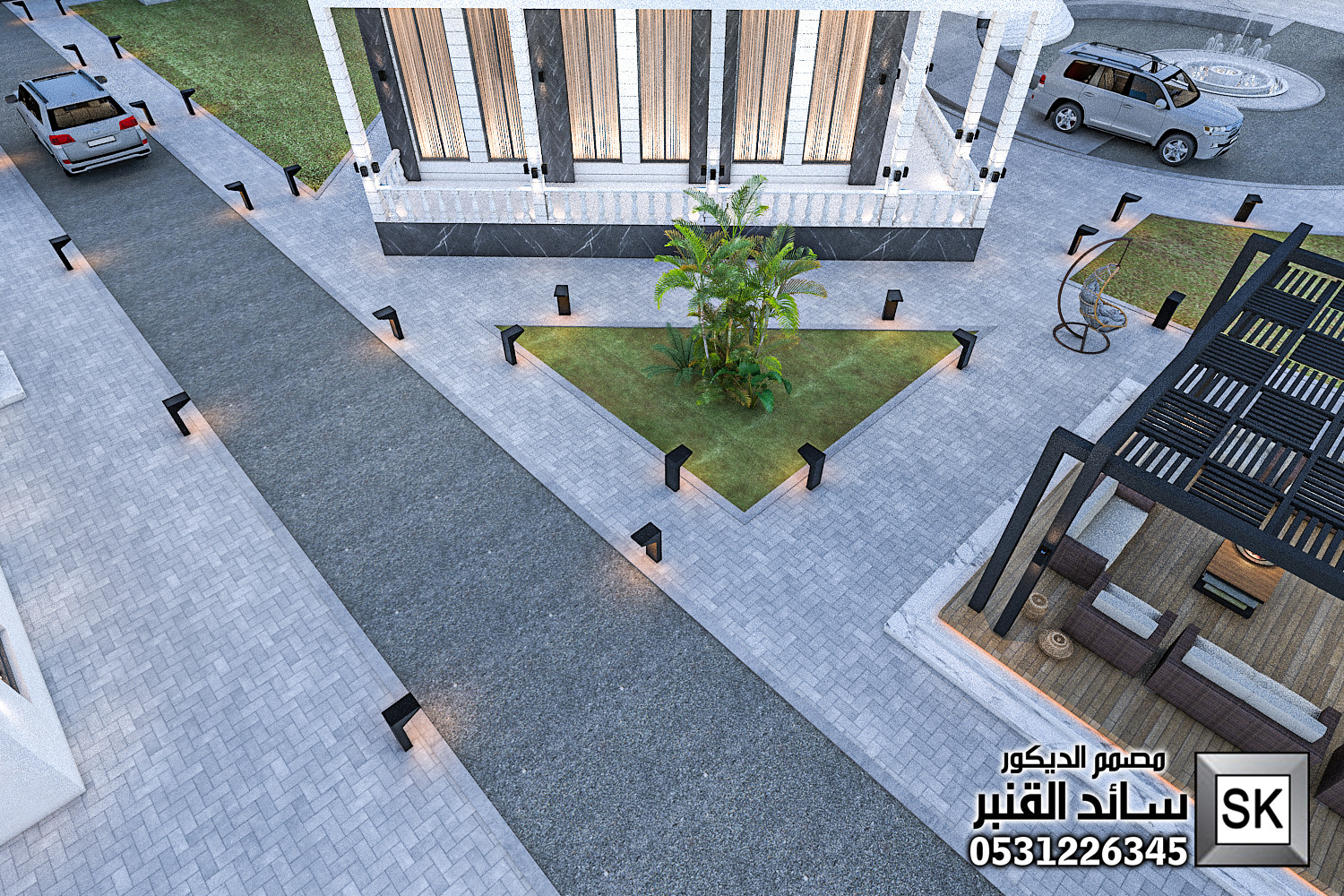 مصمم مزارع في الرياض 0531226345