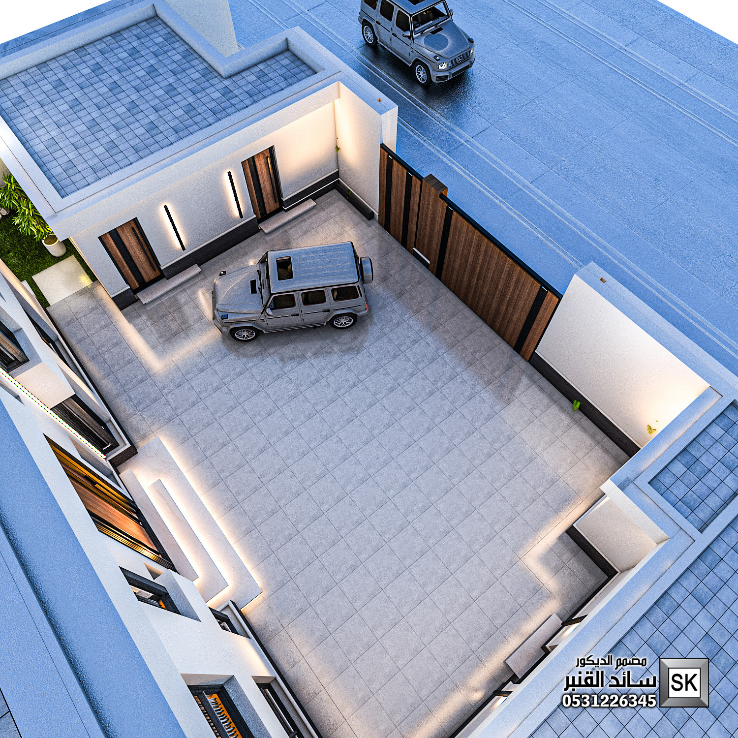 تصميم و تشطيب  حدائق منزلية في الرياض 0531226345