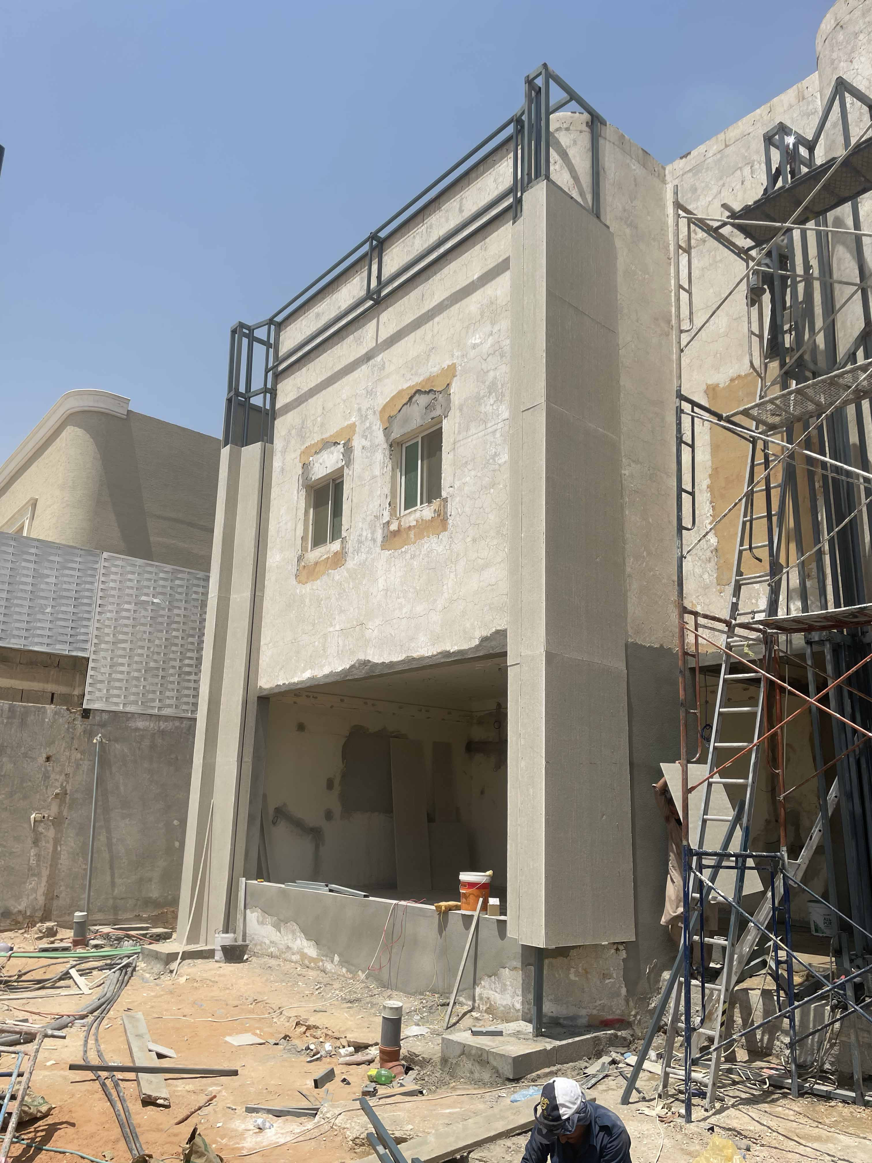 ترميم واجهة فيلا في الرياض 0531226345