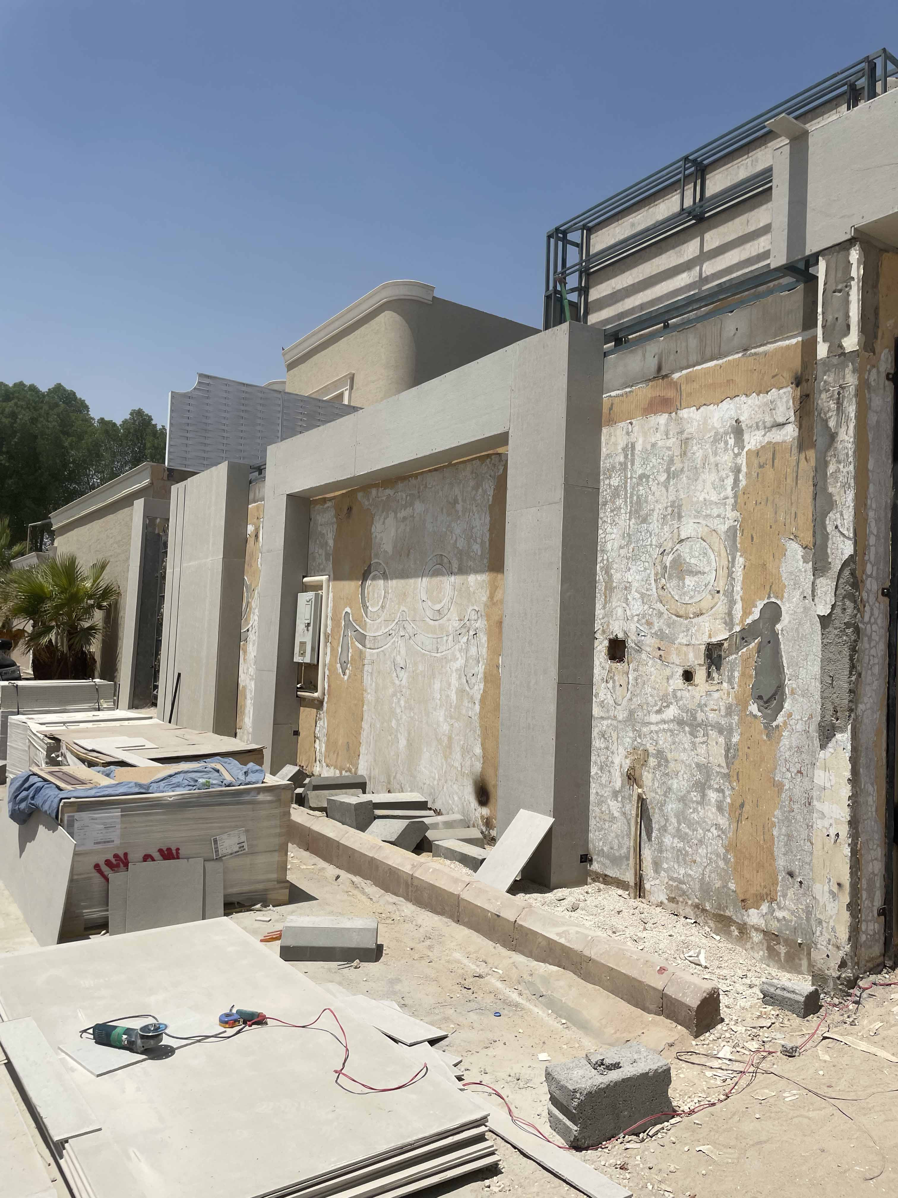 ترميم واجهة فيلا في الرياض 0531226345