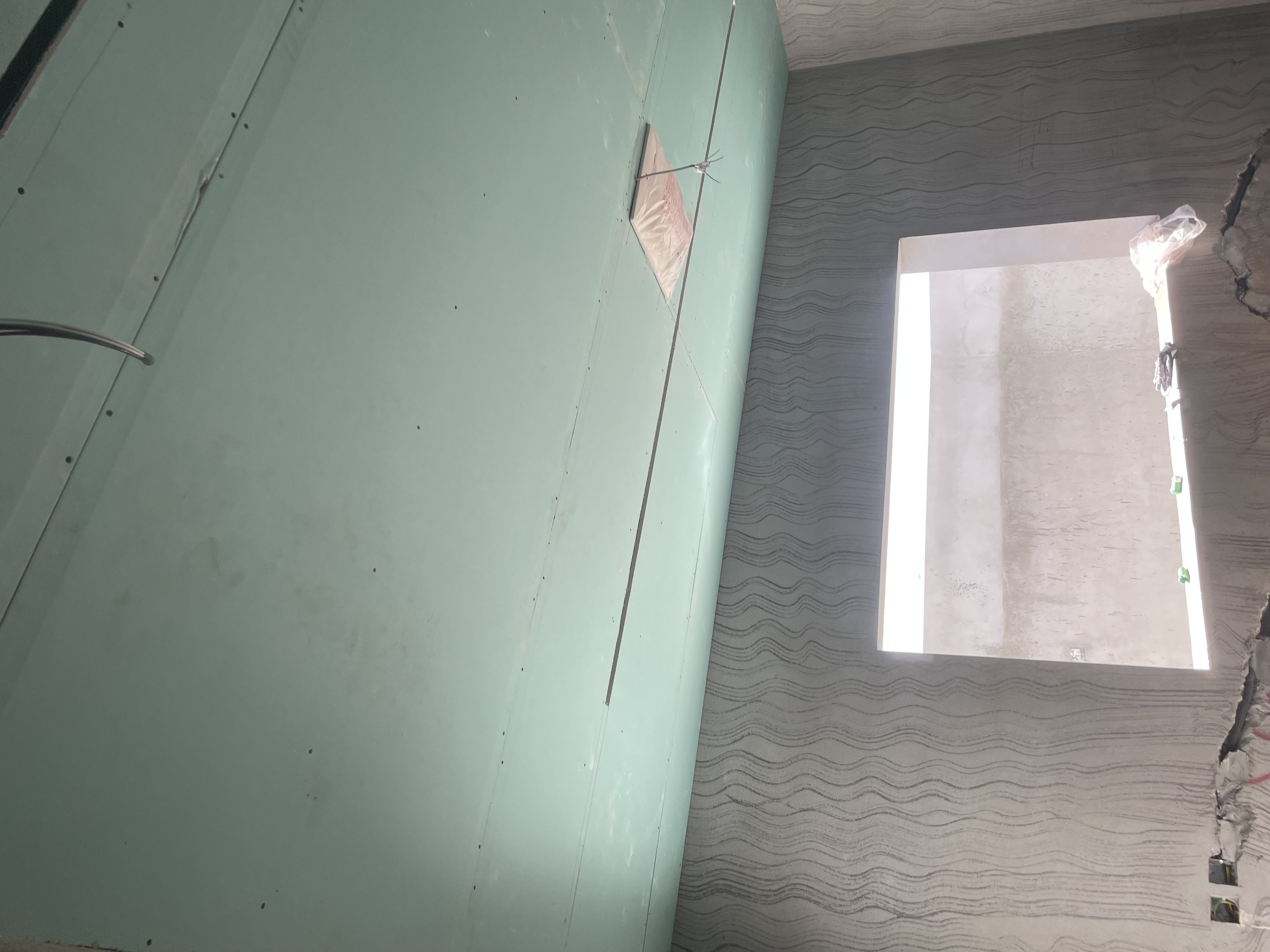 نشطيب جبس بورد أخضر  المدى 12 ملم حديد 6 ملم فيشر نحاس المتر 50 ريال شامل التصميم و الإشراف بالرياض