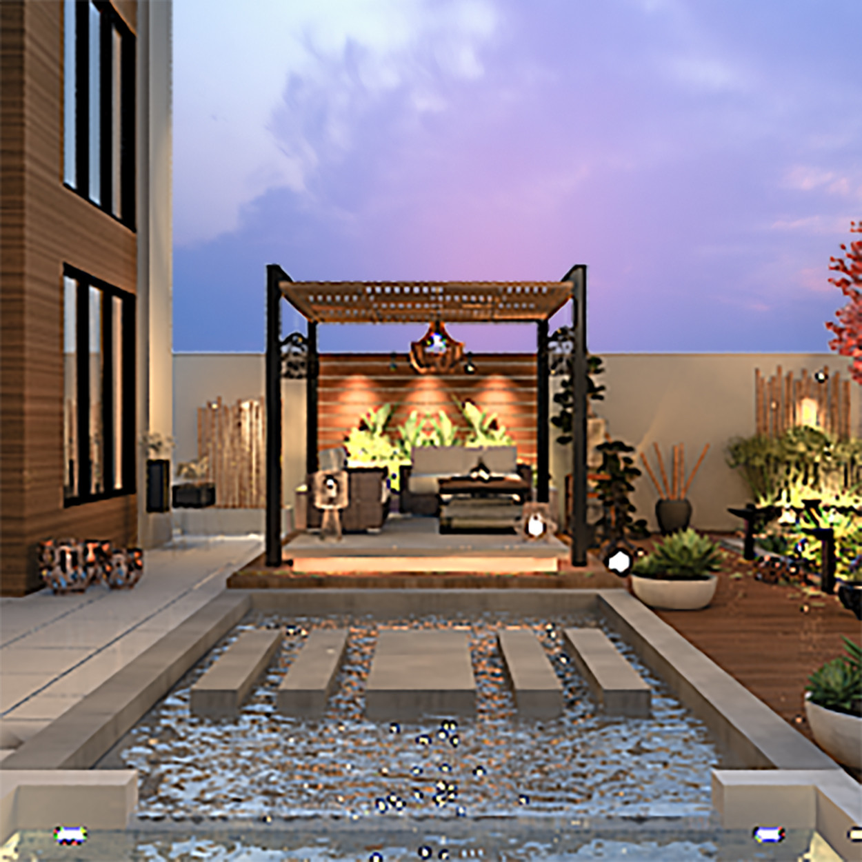 تشطيب لاندسكيب إستراحات في الرياض 0531226345