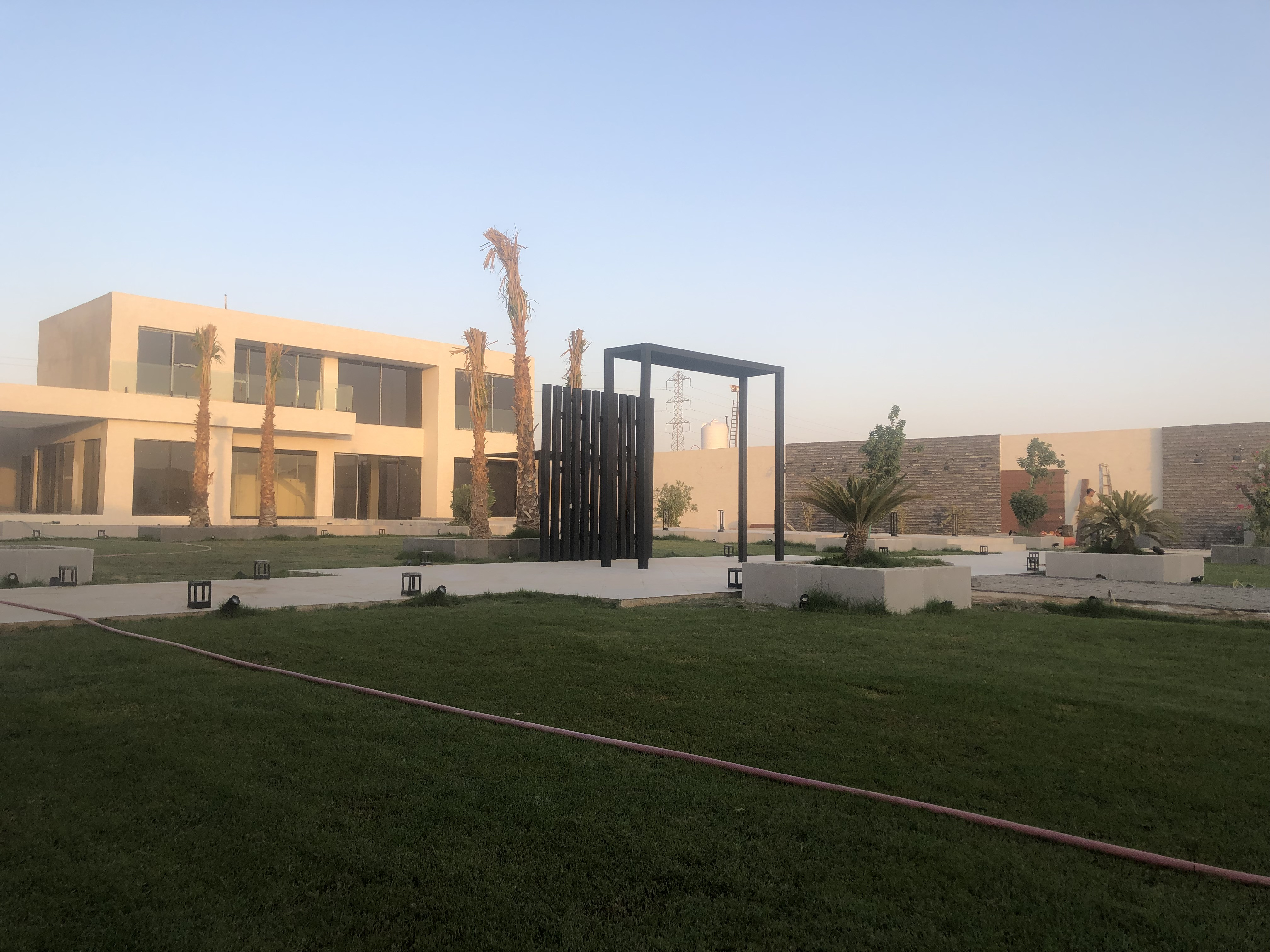 تشطيب لاندسكيب إستراحات و مزارع في الرياض 0531226345