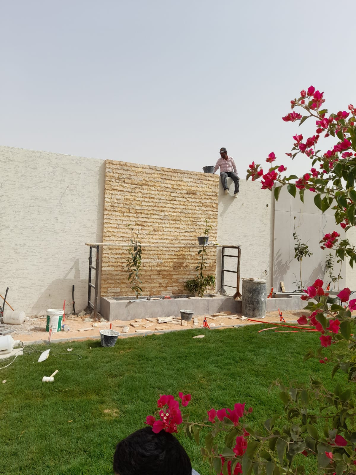 تشطيب لاندسكيب إستراحات و مزارع في الرياض 0531226345