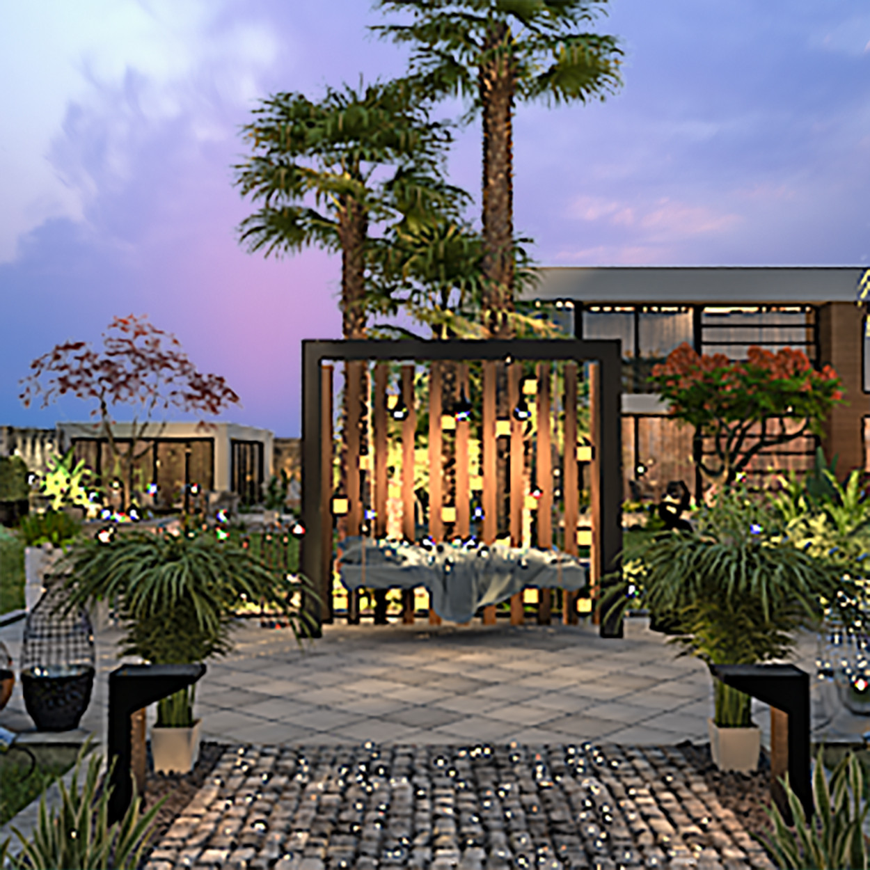 تشطيب لاندسكيب إستراحات و مزارع في الرياض 0531226345