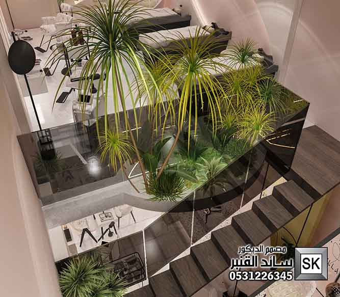 تصميم و تشطيب صالون تجميل نسائي و سبا و حمام مغربي في الرياض 0531226345