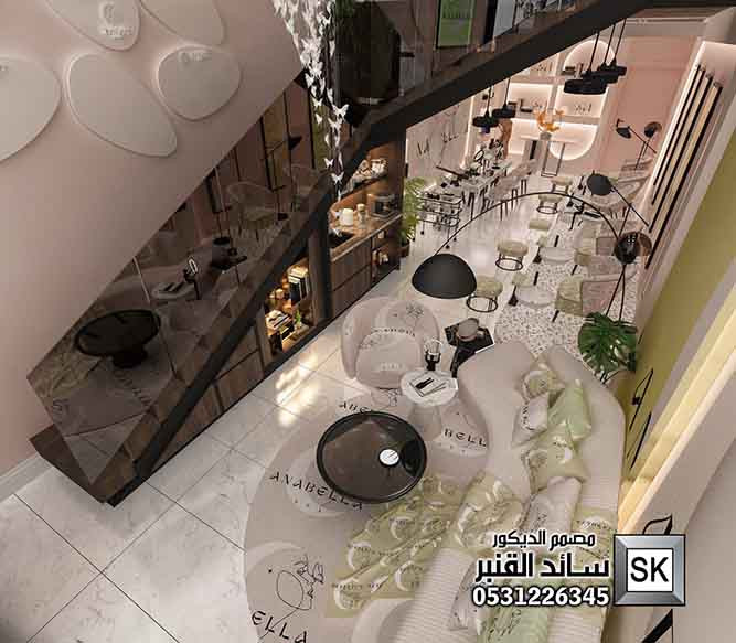 تصميم و تشطيب صالون تجميل نسائي و سبا و حمام مغربي في الرياض 0531226345