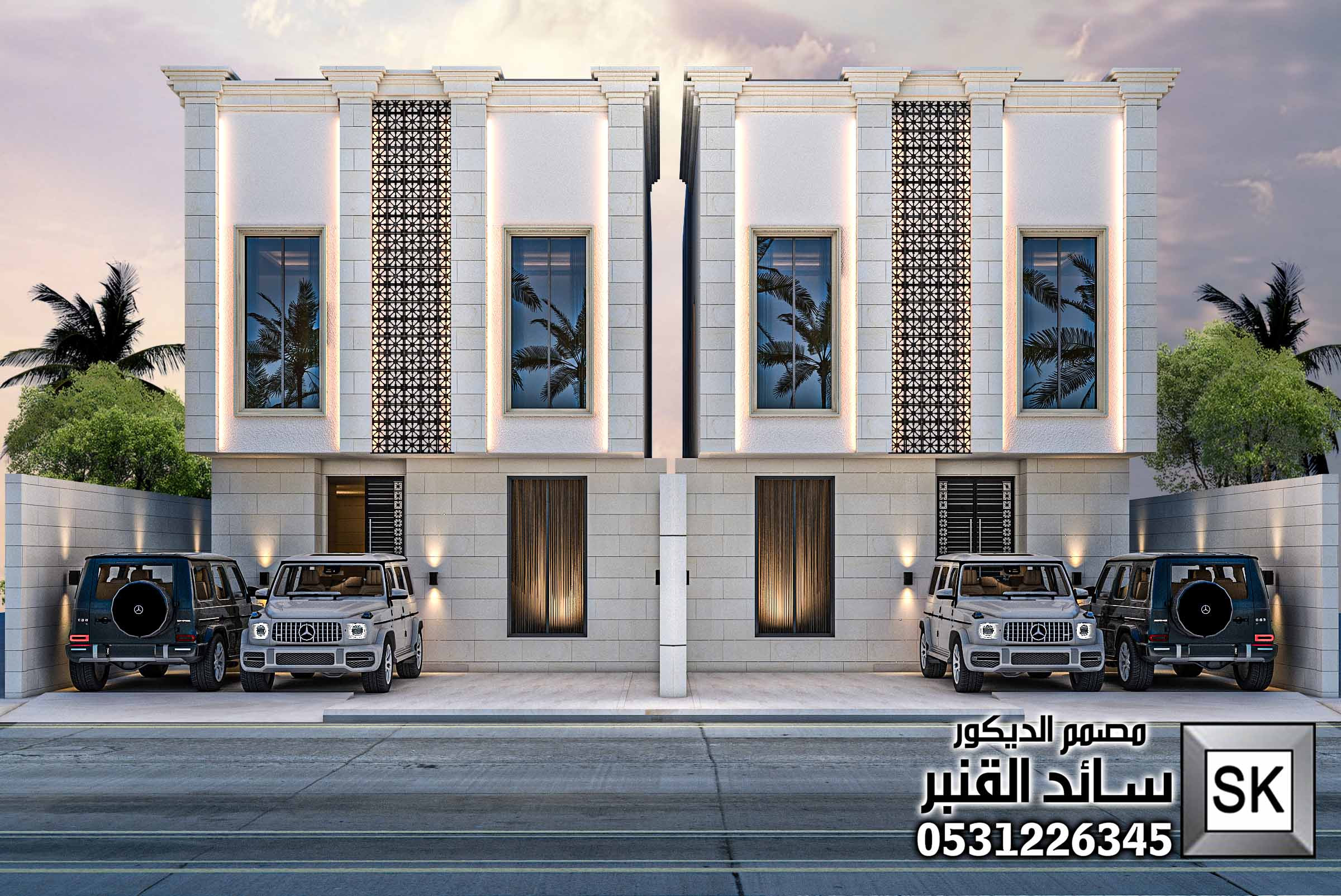 تصميم و تطوير واجهات نيوكلاسيك في  جدة 0531226345
