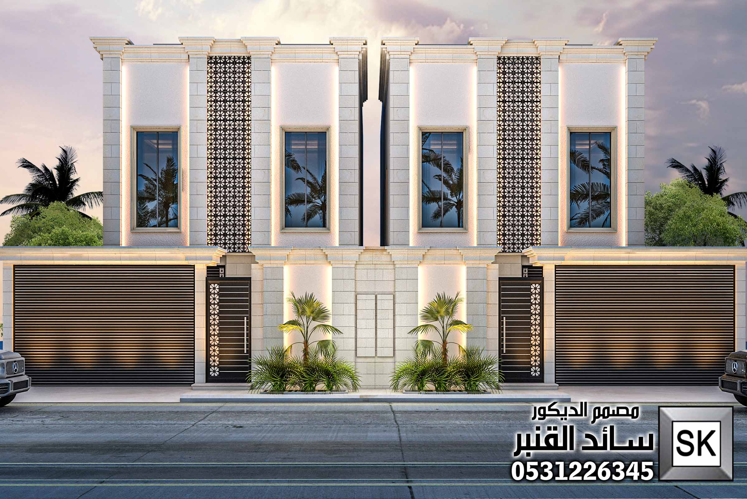 تصميم و تطوير واجهات نيوكلاسيك في  جدة 0531226345