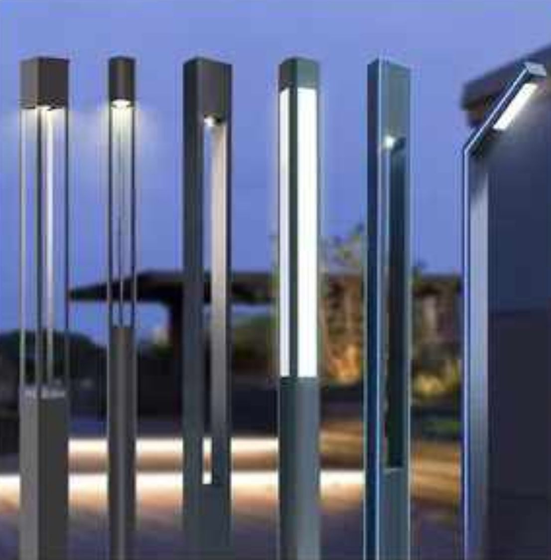 انارة واعمدة ديكوريه واعمدة انارة شوارع وكشافات وفوانيس ومجسمات جماليه