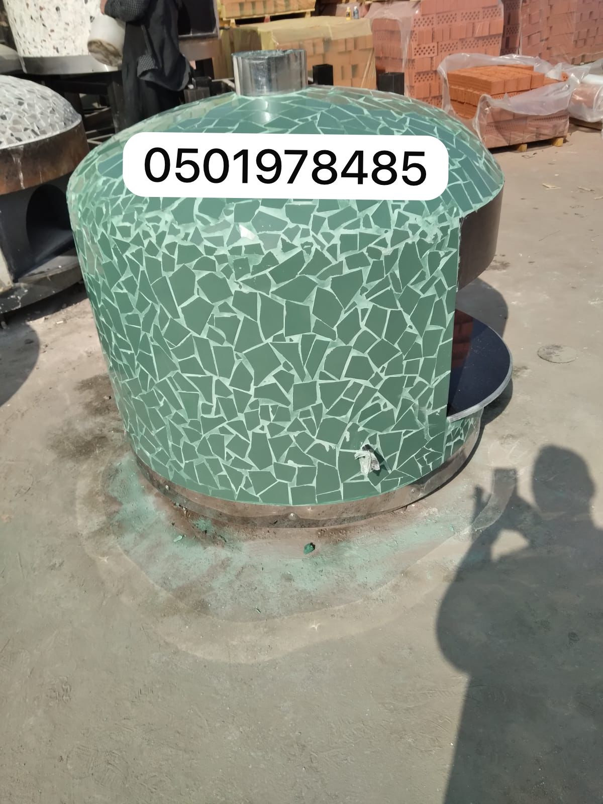 فرن بيتزا نابولي غاز