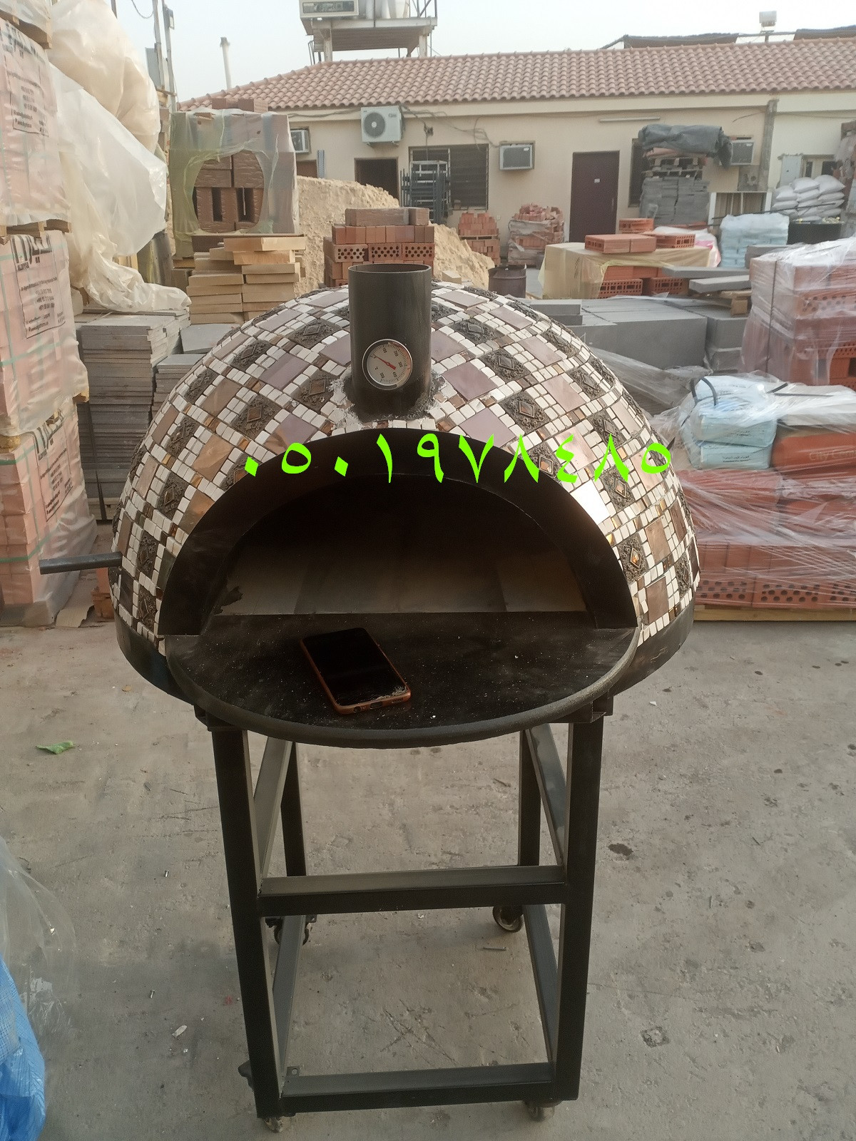 فرن بيتزا نابولي غاز